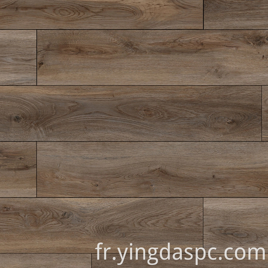 Tiles en PVC de bois SPC Planchers en plastique Planchers d'ingénierie